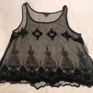 Mesh tank top